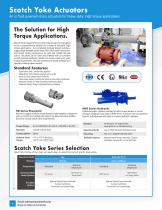 Pneumatic & Hydraulic Scotch Yoke Actuators - 4