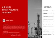 JUHANG JHD Scotch Yoke Pneumatic Actuator-E-Catalogue - 2