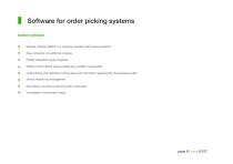 Order picking systems - 8