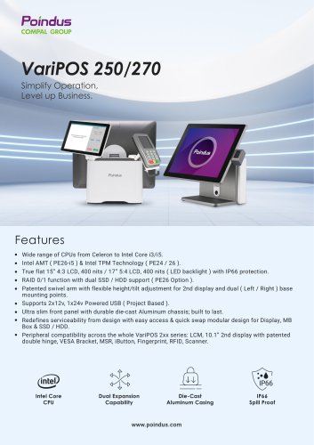 VariPOS 250/270