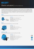 ELA: Electric Actuator - 110V-2