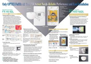 Optex - Catalog FX-40 - 2