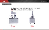 Double-sided precision lapping and polishing machine KS25D - 5