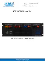 JOJO 4CH 4R 5000W Load Box - 1