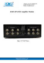 JOJO JOJO-JPA1024 Amplifier Module