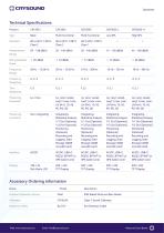 CRYSOUND Sound Level Meter CRY2831, CRY2833, CRY2834 Datasheet-2