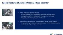 ZK Food Waste Treatment Decanter - FW Series - 10