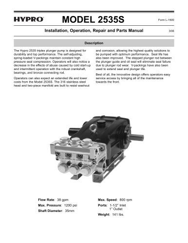 thumbnail image 2 of HYPRO / DEBRO 5200 Series Piston Pump Leather Cup Kit - 3430-0037 For 5210, 5206 2 of 6