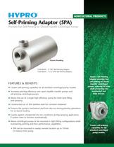 Self-Priming Adaptor Sales Sheet - 1