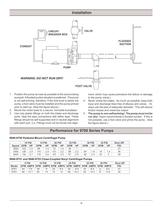 Series 9700 Close-Coupled Electric Driven Pumps Operation, Installation & Parts Manual - 4