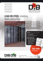 Lead or Steel Shielding Walls Ceiling Floor - 1