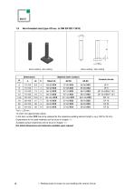 WELDING STUDS FOR DRAWN ARC STUD WELDING WITH CERAMIC FERRULE-16