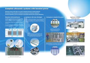 Ultrasonic components for industrial cleaning - 2