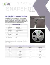 SNAPSHOT EMI SHIELD SOLDER SPHERES IN TAPE AND REEL - 1