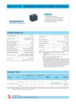 JQC-3FF-M SUBMINIATURE AUTOMOTIVE RELAY - 1