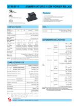 JT105F-4 SUBMINIATURE HIGH POWER RELAY - 1