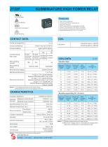 JT32F SUBMINIATURE HIGH POWER RELAY - 1