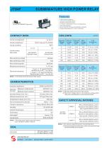 JT84F SUBMINIATURE HIGH POWER RELAY - 1