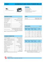 JT94F SUBMINIATURE HIGH POWER RELAY - 1