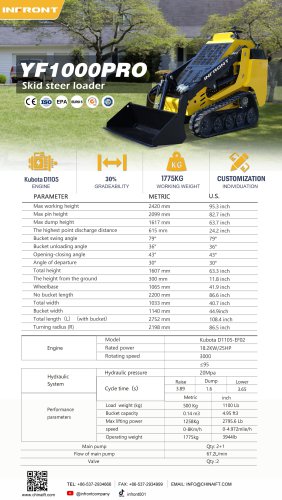INFRONT Brand New Front End Loader SGL1000 - Shandong Infront Machinery ...
