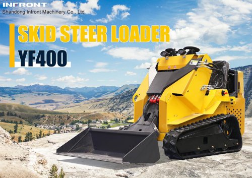 INFRONT Brand New Front End Loader Crawler Mini Skid Steer Loader Price ...