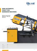 Semi Automatic Pivot Type Bandsaw Machines - 1