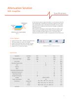 OPTICAL LINE SYSTEM Product Brochure IP over DWDM - 9