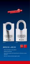 83 Series Padlocks offering integrated security in every application - 3