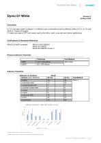 D1 White Technical Data Sheet DYMO-1