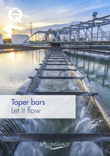 Taper bars