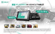 3Rtablet 7'' Rugged Tablet VT-7A M12