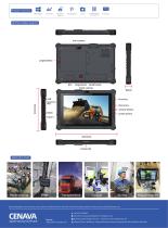 10 inch windows rugged tablet W10U-2