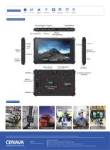 8 inch Android rugged tablet A80MT-2