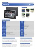 Tablet with barcode reader W11H-1