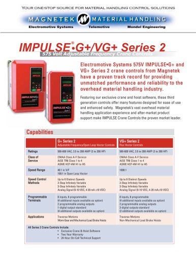 575 V IMPULSE®?G+/VG+ Series 2