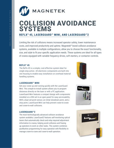 COLLISION AVOIDANCE SYSTEMS