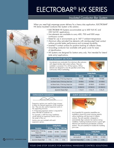 Electrobar HX Full Brochure