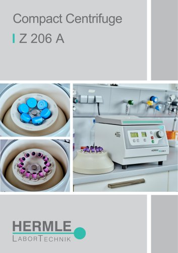 Compact Centrifuge Z 206 A