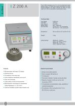 Compact Centrifuge Z 206 A - 2