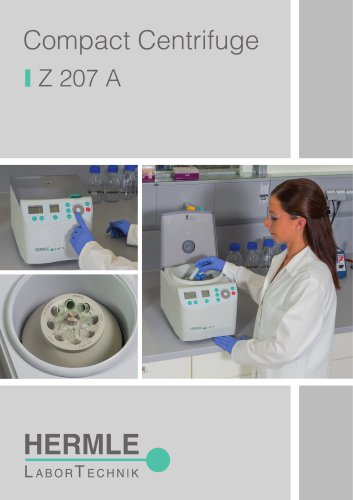 Compact Centrifuge Z 207 A