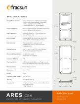 ARES CS4 Specification Sheet - 1