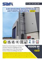 EXPLOSION-PROOF PASSENGER AND MATERIAL HOIST VISION AS ATEX (ZONE 0,1 AND 2) - 1