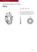 data sheet side milling cutter TB18 TN18-3