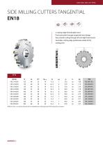 data sheet Side milling cutters tangential EB18 EN18-2