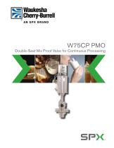 W75CP (Continuous Process) PMO Mix Proof Valves-1