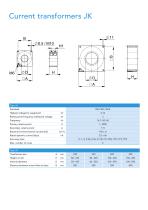 Cable current transformers - 3