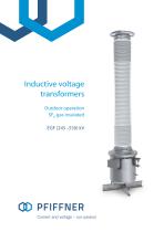 Inductive voltage transformers - 1