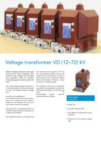 Medium voltage instrument transf. - 2