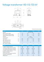 Medium voltage instrument transf. - 3