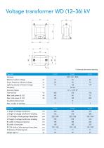 Medium voltage instrument transf. - 5